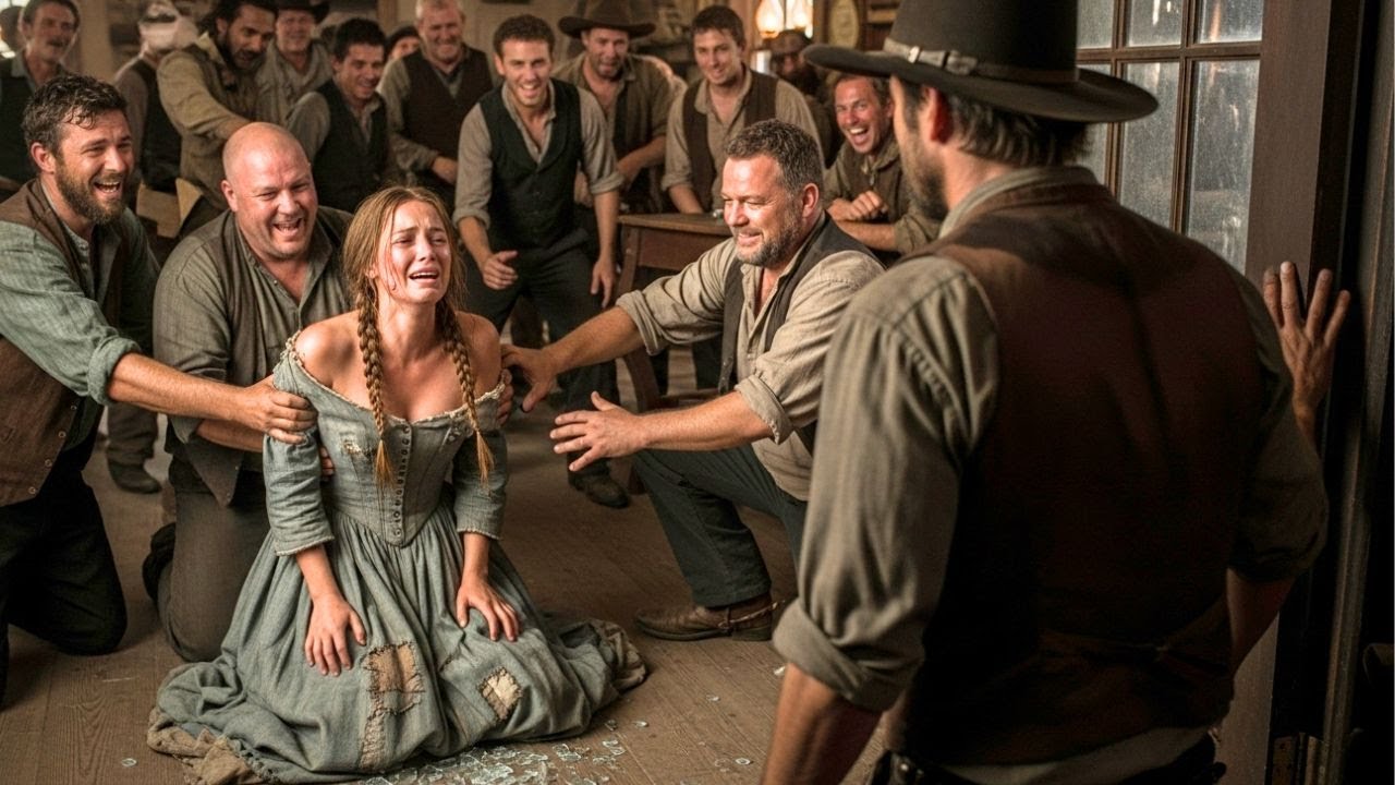 “Sit Down, Girl!” They Sneered — A Quiet Cowboy Stepped In and Turned It Into a Rescue
