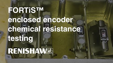 FORTiS™ enclosed encoder chemical resistance testing