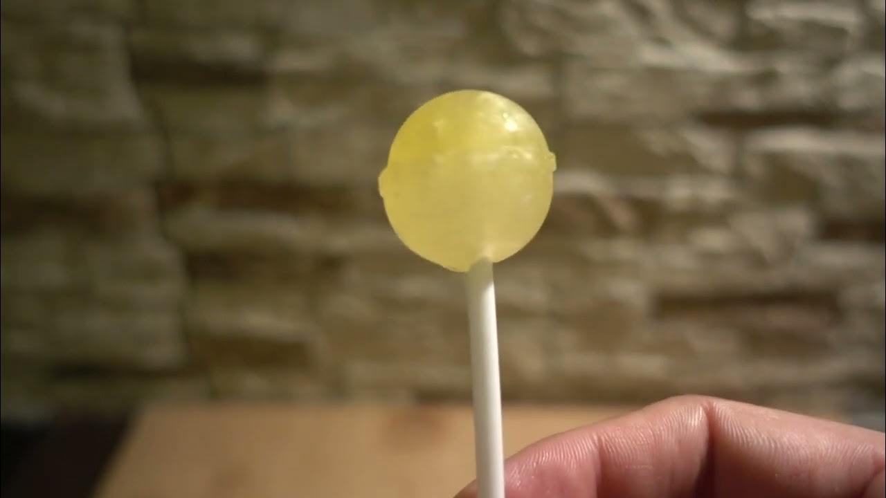 Lemon Yellow Chupa Chups Lollipops 