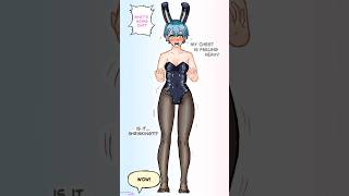 TG TF Transformation | Boy to Girl | The Bunny Suit Bet #boytogirl #digitalart #transformation #art