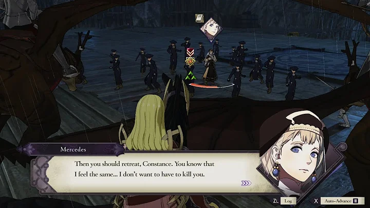 Fire Emblem: Three Houses - Constance Vs Mercedes ...
