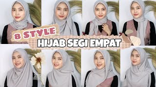 TUTORIAL HIJAB SEGI EMPAT SIMPLE UNTUK SEHARIHARI, KONDANGAN, WISUDA, LAMARAN