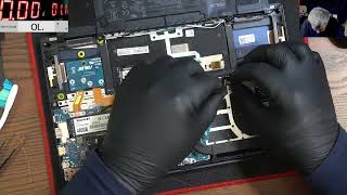 asus ux334 laptop - not charging, motherboard repair, a strange repair