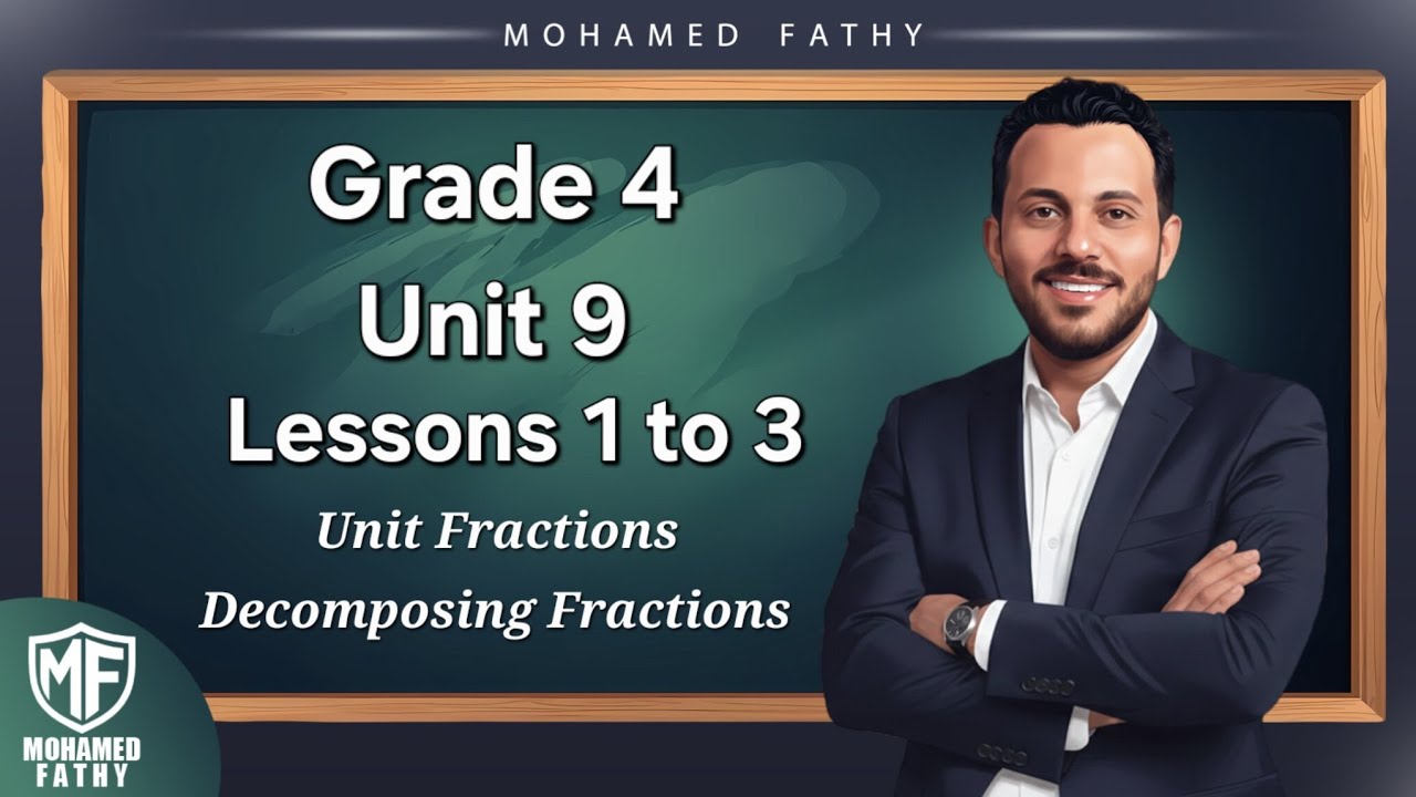 Grade 4 - 2nd term [ Unit 9 - Lessons 1 to 3 ( Unit Fractions ...