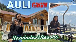 Best Options to stay at Auli  GMVN Nanda Devi Eco Tourist Resort  GMVN Cloud End & Auli Ski Resort