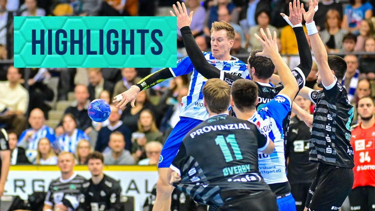 TVB Stuttgart - Rhein Neckar Löwen 32:31 | Handball-Bundesliga Highlights