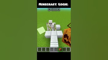 Minecraft Logic#minecraft #shorts
