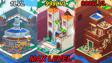 MAX LEVEL in Idle Digging - All Locations on Earth (Gameplay)