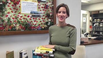 Book Spine Poetry with Bethany