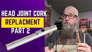 How to replace your Flute Headjoint cork - Step by step #flute #banddirector #instrumentrepair