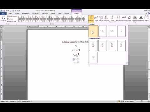 Video: Cum Se Scrie O Ecuație în Word