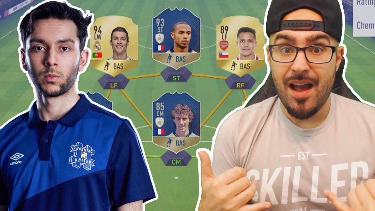FIFA 18 AA9SKILLZ VS HASHTAG TASS!! FIFA 18 ULTIMATE TEAM!!