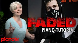 Alan Walker  Faded (Piano Tutorial Video)