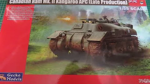 Gecko Models 1/35 Canadian Ram Mk II Kangaroo APC (Late Production) - 35GM0085 – look in the box