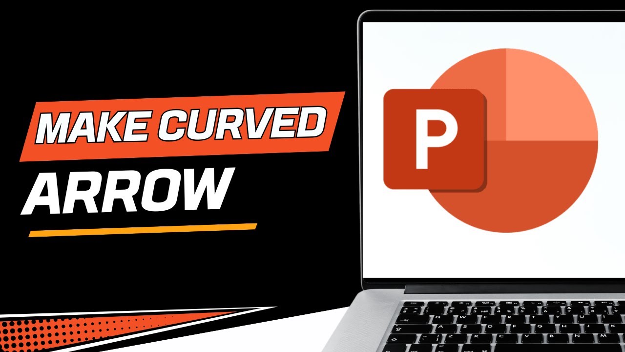 How To Make Curved Arrow In Microsoft PowerPoint - YouTube