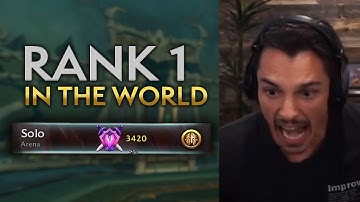 I Just Hit Rank 1... In the World
