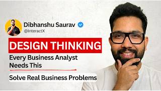 Design Thinking for Business Analysts | Real Project Example (Step-by-Step Explained)