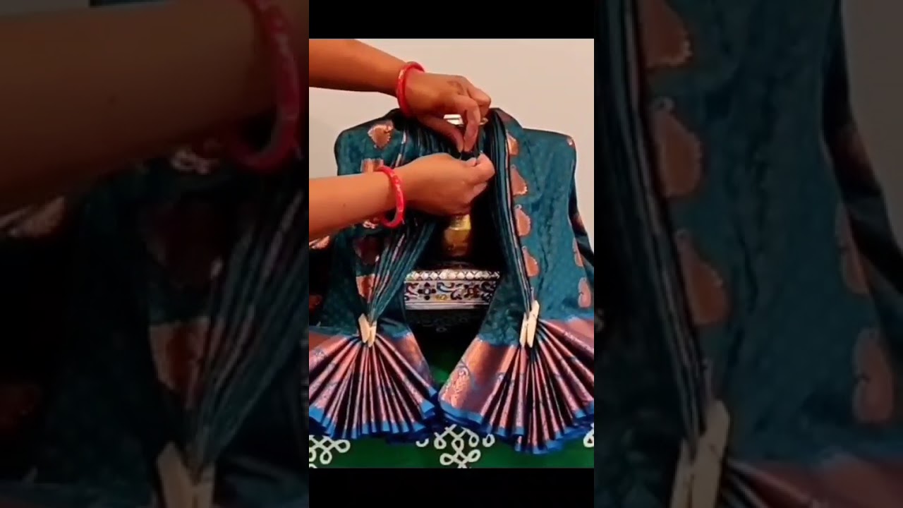 Varalakshmi Saree Draping