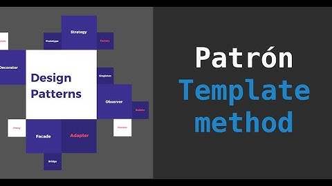 Patrones de diseño: Template method