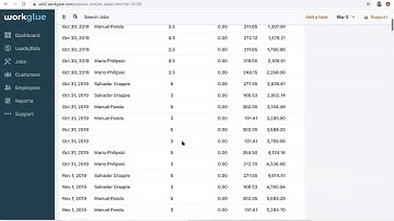 Workglue Support: Editing time