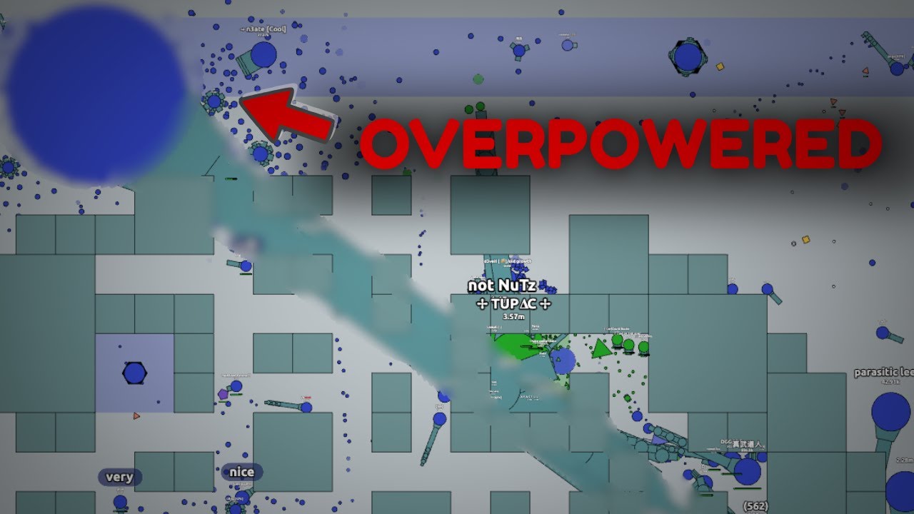 Стать самым большим гаечным ключом в истории Arras.io (23 миллиона очков)