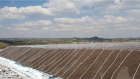 ARS Limited Heap Leaching Pads - Sprinklers