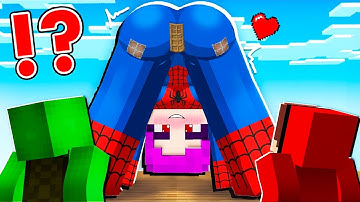 JJ and Mikey Found The MOST SECRET BASE inside RUMI !?  - Maizen Minecraft