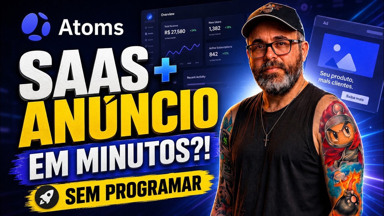 Dei uma ideia de negócio pra essa IA e ela entregou o SaaS no ar  e gravou o comercial dele