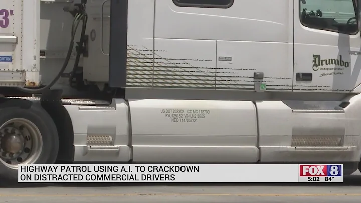 Highway Patrol using A.I. to crack down on distracted commercial drivers