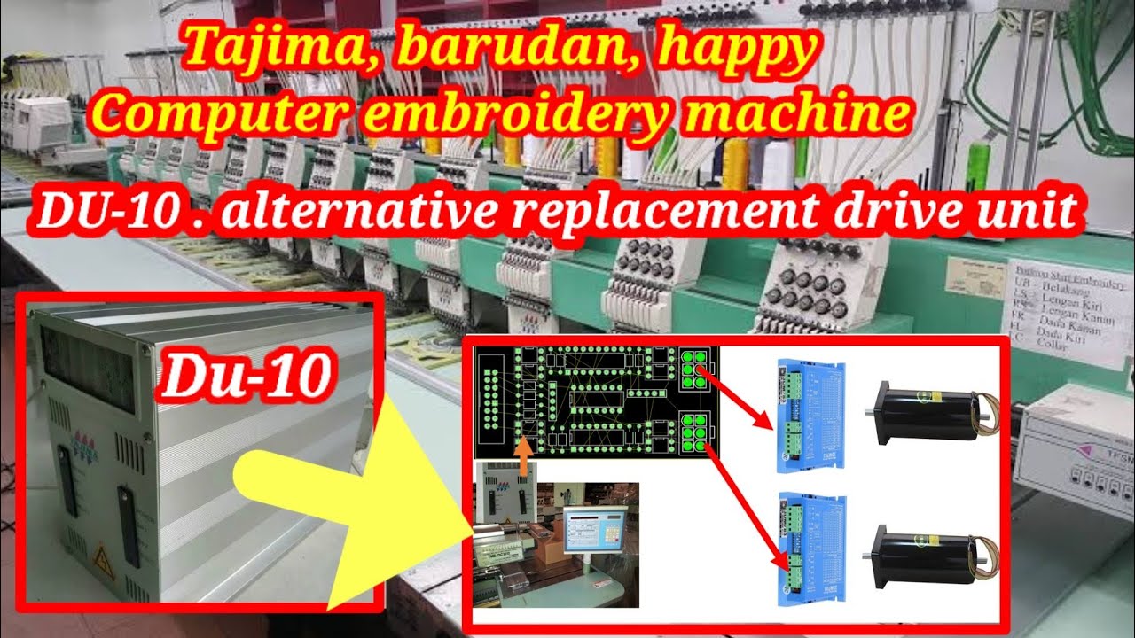 CW/CCW To Step/dir converter || alternative pengganti DU-10 tajima ...