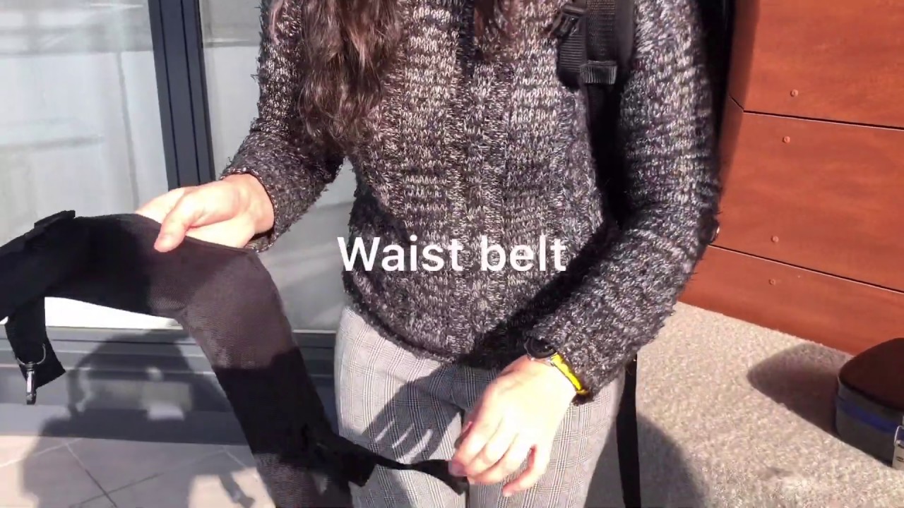 Accordion case - Place your waist belt