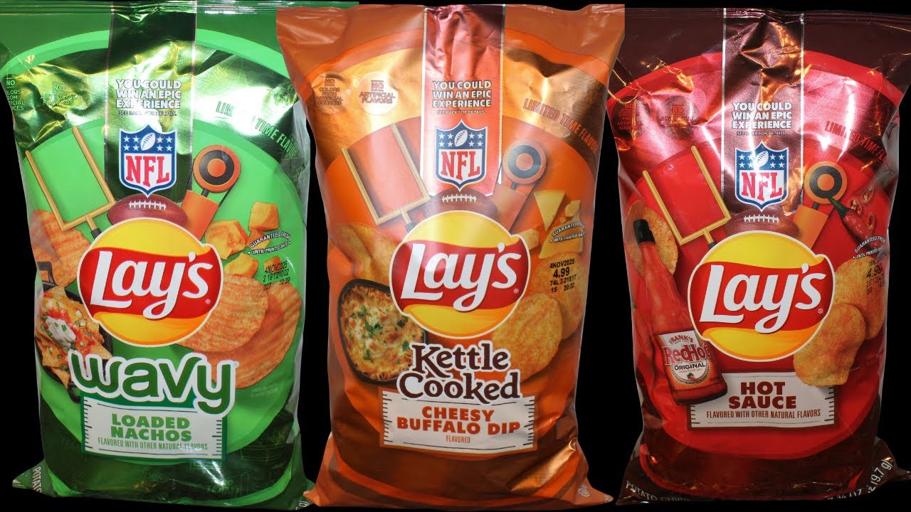 Lay’s Potato Chips: Loaded Nachos, Cheesy Buffalo Dip & Hot Sauce Review