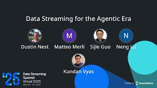Keynote: Data Streaming for the Agentic Era