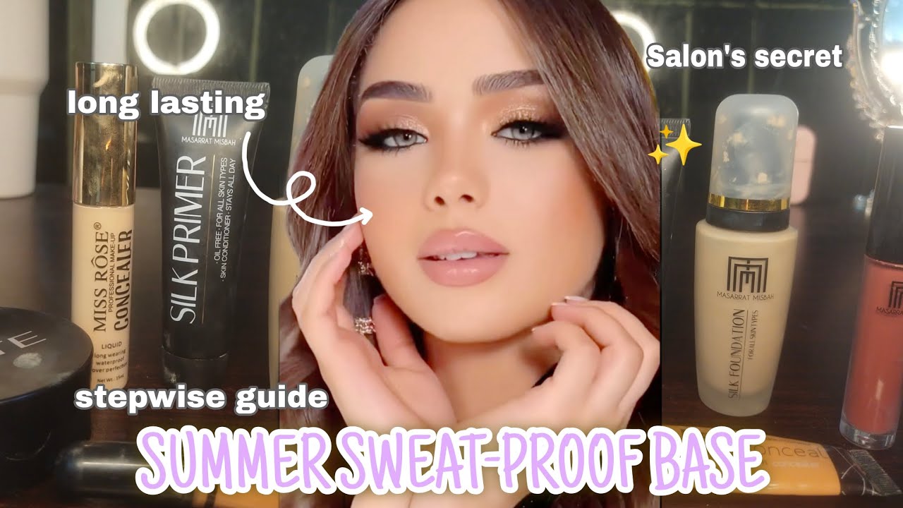 Summer Sweat-Proof Makeup Base 💦☀️