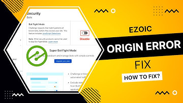Origin Error Ezoic – How To Fix?