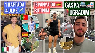 Avrupa Turu, İspanya’da Gaspa Uğradım, Uzmanlık Sınavım | VLOG 🧿