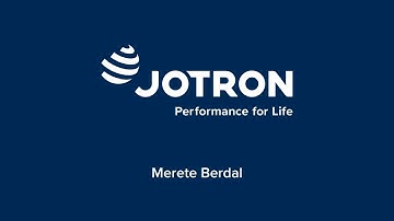 Jotron 2023_company video_Merete Berdal