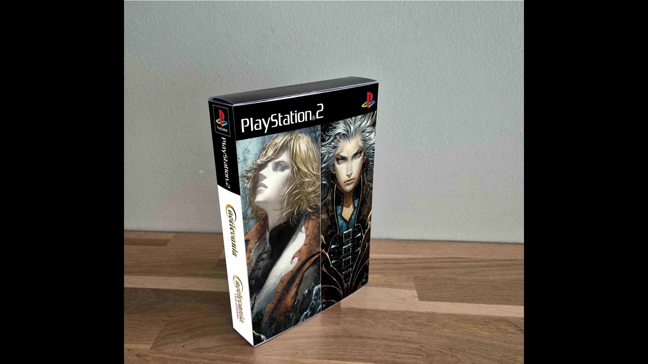 Fourreau 2 jeux PS2- Castlevania- Castlevania curse of darkness