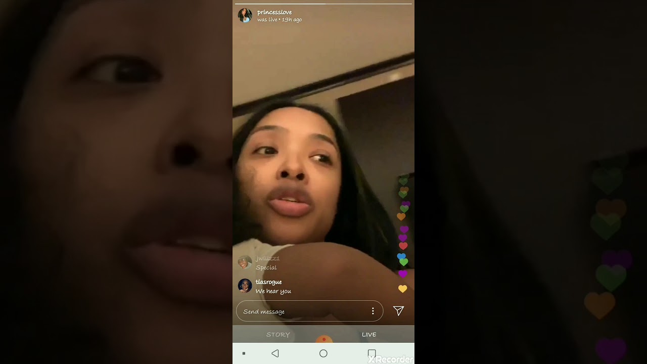 Princess Love says Ray J is Full of Sh*t on IG Live
