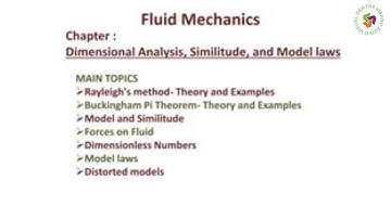 Model Analysis - Euler, Weber, Mach Model Laws, Distorted and undistorted Models and Conclusion