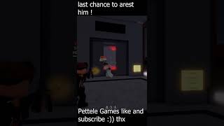 Close Call in the Elevator! Police vs Robber | Roblox Wanted