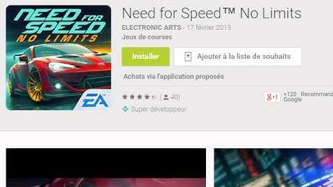 NFS No Limits on ANDROID ! Download APK + DATA
