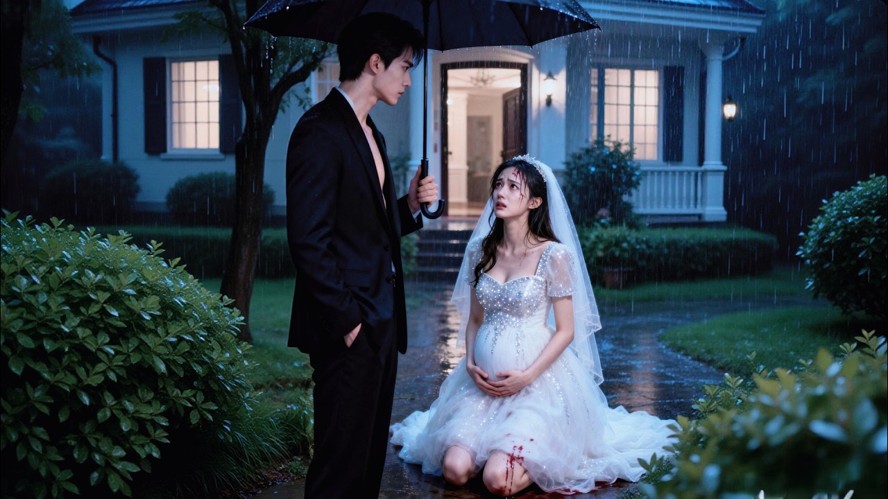 白月光假裝跌倒，總裁便罰妻子在雨中跪三天三夜向她道歉，卻不知妻子已懷有身孕，直到看見妻子倒在血泊中總裁才知後悔，苦苦哀求原諒！| 离婚当天，前夫追悔莫及 #追妻火葬場 #霸总 #爱情 #短剧