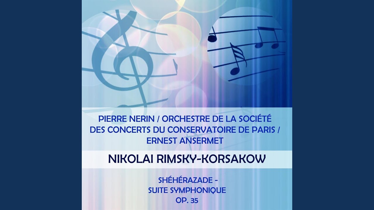 Fête à Bagdad - La Mer - Le Vaisseau se brise sur un rocher surmonté d'un guerrier d'airain,...