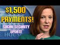 EXTRA $1500 FOR SENIORS! Social Security Benefits Changes + 4th Stimulus Check Update