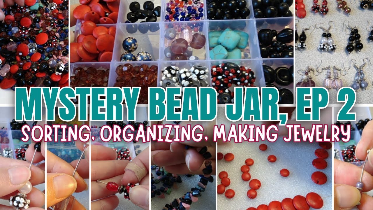 Mystery Bead Jar 2 - What will I make with this jar of random beads?