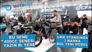 Bu Sene 400cc Senesi! Uma Stadında 3 Marka Bol Yeni Model / Motobike 2024