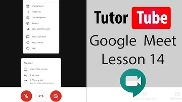 Google Meet Tutorial - Lesson 14 - Sharing Files during Meeting
