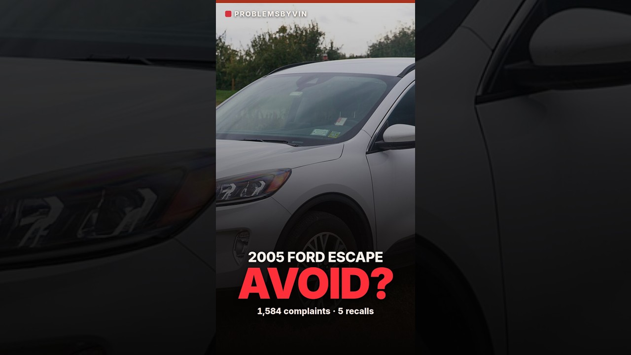 2005 Ford Escape problems — video thumbnail