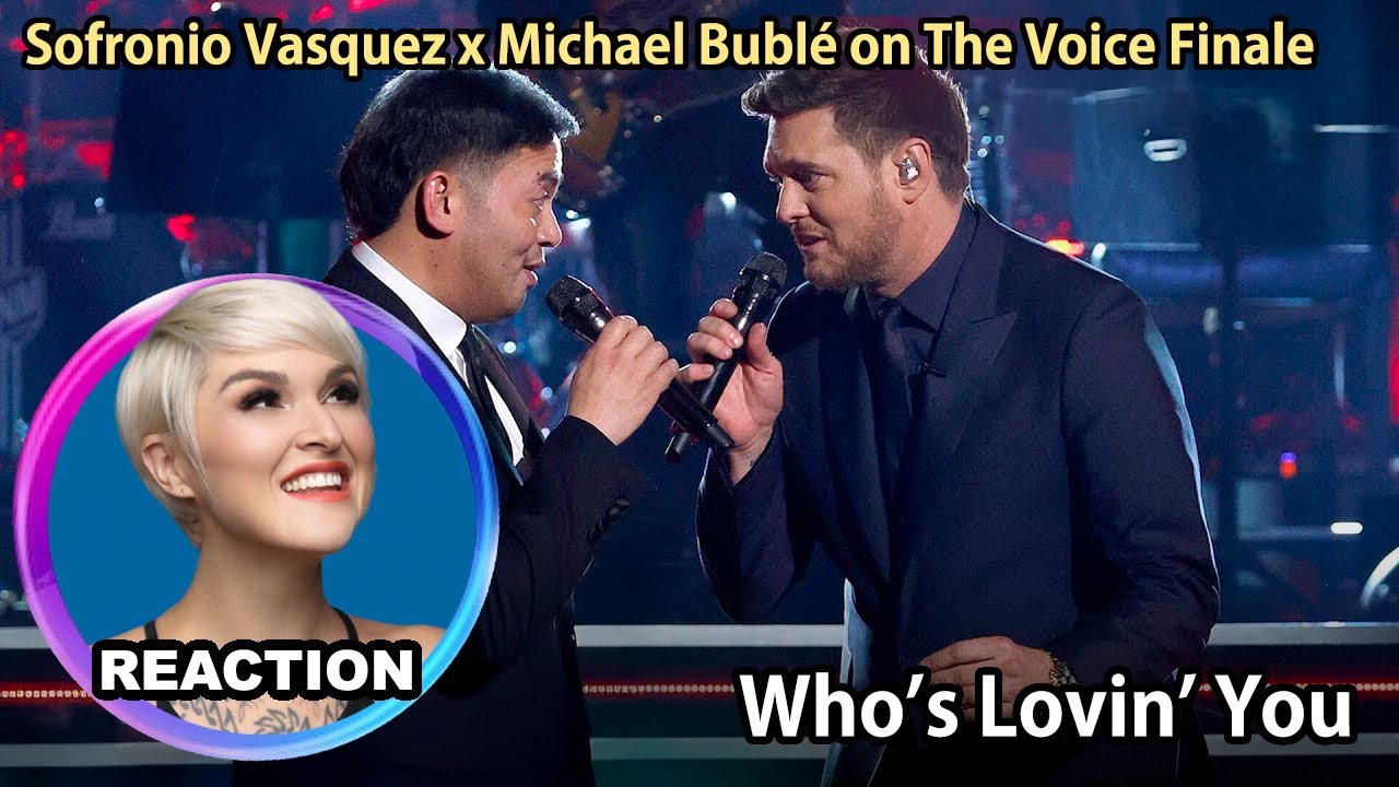 Rozette Reacts to Sofronio Vasquez Michael Bublé - 